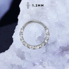 Кликер Side Rectangle Crystal 1.2мм