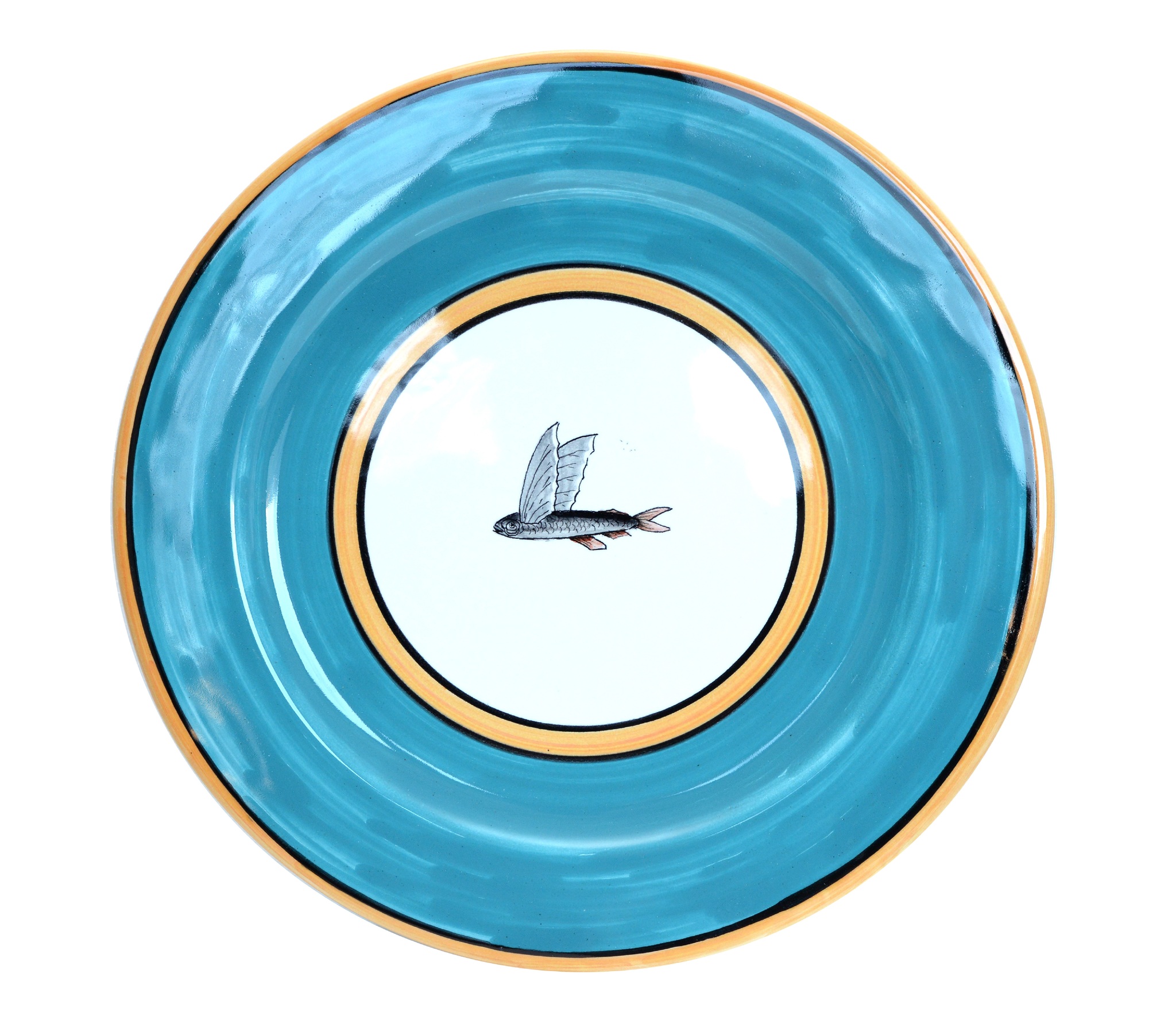 Set of plates Flying Fish collection, 4 pc.