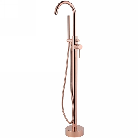 Abber Wasser Kreis AF8115RG Смеситель напольный для ванны, цвет: розовое золото