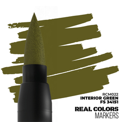 Акриловый маркер AK INTERIOR GREEN FS 34151