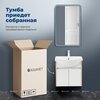 Aquanet 354986 Тумба с раковиной Сидней 60 цв.дуб кантри/белый (раковина Shenxin) (354986)