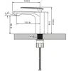 BelBagno GEL-LVM-CRM GELLO Смеситель для раковины, хром