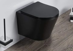 GID Tr2130bm Унитаз подвесной, чёрный матовый фото