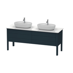 Duravit Luv LU9567B9898 База напольная, 743x1788x570, 2 выдв.ящика, цвет темно-синий шелковисто-матовый фото