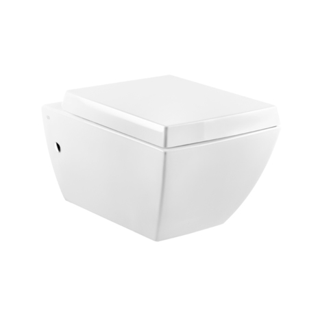 Gessi Mimi 37513#518 Унитаз подвесной в комплекте с сиденьем Soft Close и крепежом, цвет: белый