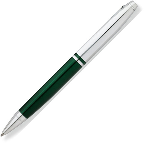 Ручка шариковая Cross Calais Green Chrome (AT0112-7)