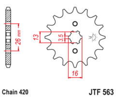 Звезда ведущая JTF563 11