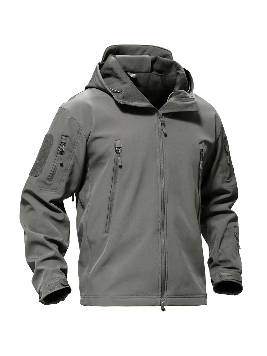 Куртка Shark Skin Soft Shell на флисе (олива)
