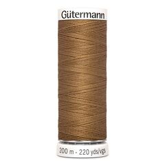 Нить Sew-All 200 м, Gutermann, 887 бежево-горчичный