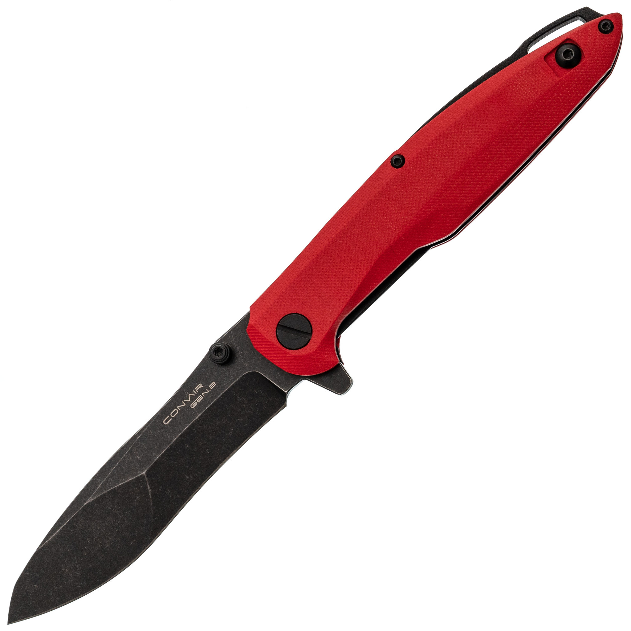 Складной нож Mr.Blade Convair Gen-2, сталь D2, рукоять G10 Red