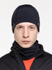 Тренировочная шапка Moax Sirius Warm черная - 2