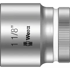 Торцовая головка Zyklop 1 1/8" 1/2″ дюймовая WERA 05003633001