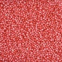 Шарики пенопласт, мелкие, Малиновый, 2-4 мм, 10 г