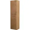 BelBagno DUE-1500-2A-SC-RN-P DUE Шкаф подвесной с двумя распашными дверцами с доводчиками, с двумя полками, универсальный, Rovere Nature, 400x300x1500