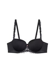 Бюстгальтер балконет Triumph Wild Azalea Florale WHP | Черный