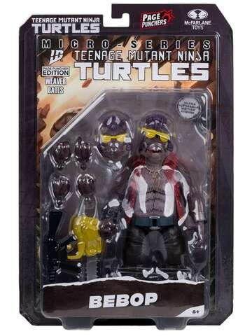 Фигурка Бибоп с комиксом IDW Publishing Teenage Mutant Ninja Turtles: Bebop & Rocksteady