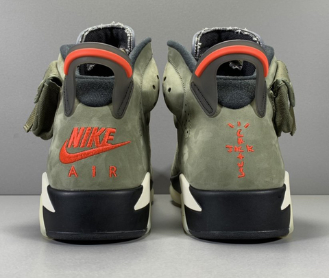 Travis Scott x Air Jordan 6 'Medium Olive' 