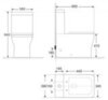 BelBagno BB146SC Сиденье дюропластовое с быстросъёмными петлями, механизмом Soft Close, цвет: белый