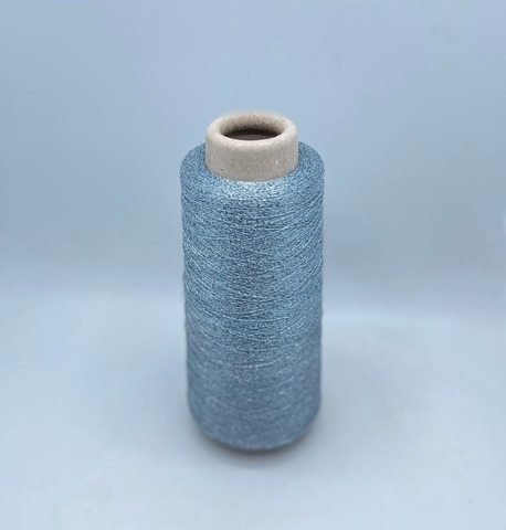 Torcitura di domaso (пр.Италия),art.Tore, 3750 м / 100 гр. 66% вискоза 34% полиэстер( люрекс ), цвет-Голубой(1602), арт.30487