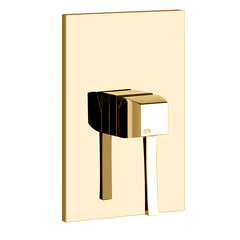 Gessi Mimi 44612#080 Встраиваемый однорычажный смеситель(внешние части), цвет: золото фото