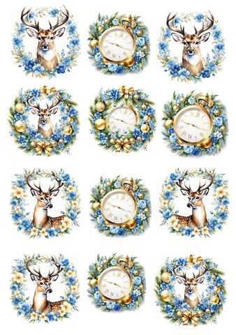 НГ-07 Пленочный трансфер декупажная карта, формат А5, ProArt