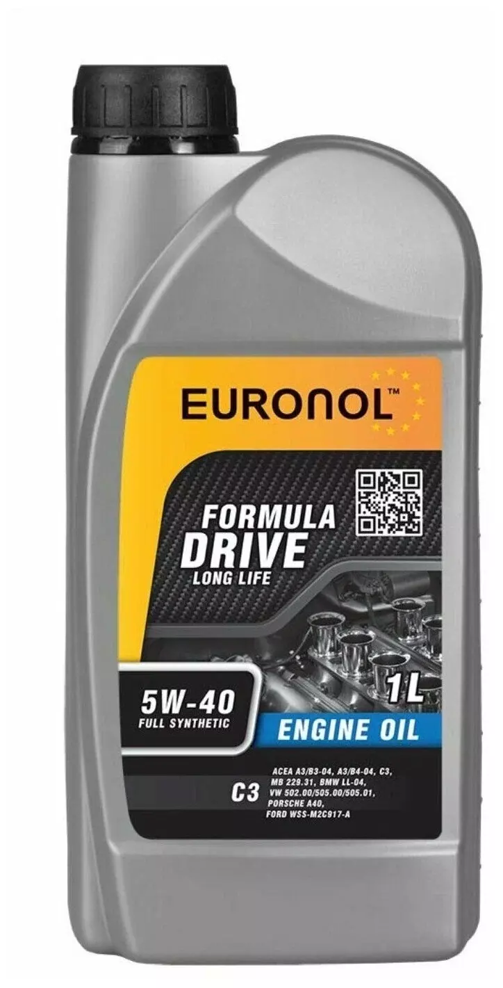 Масло моторное EURONOL DRIVE FORMULA LL 5W-40 1 л