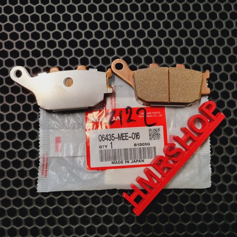 Honda Колодки тормозные задние (2P244) CBR 600 06435-MEE-016 аналоги 06435-MEE-006