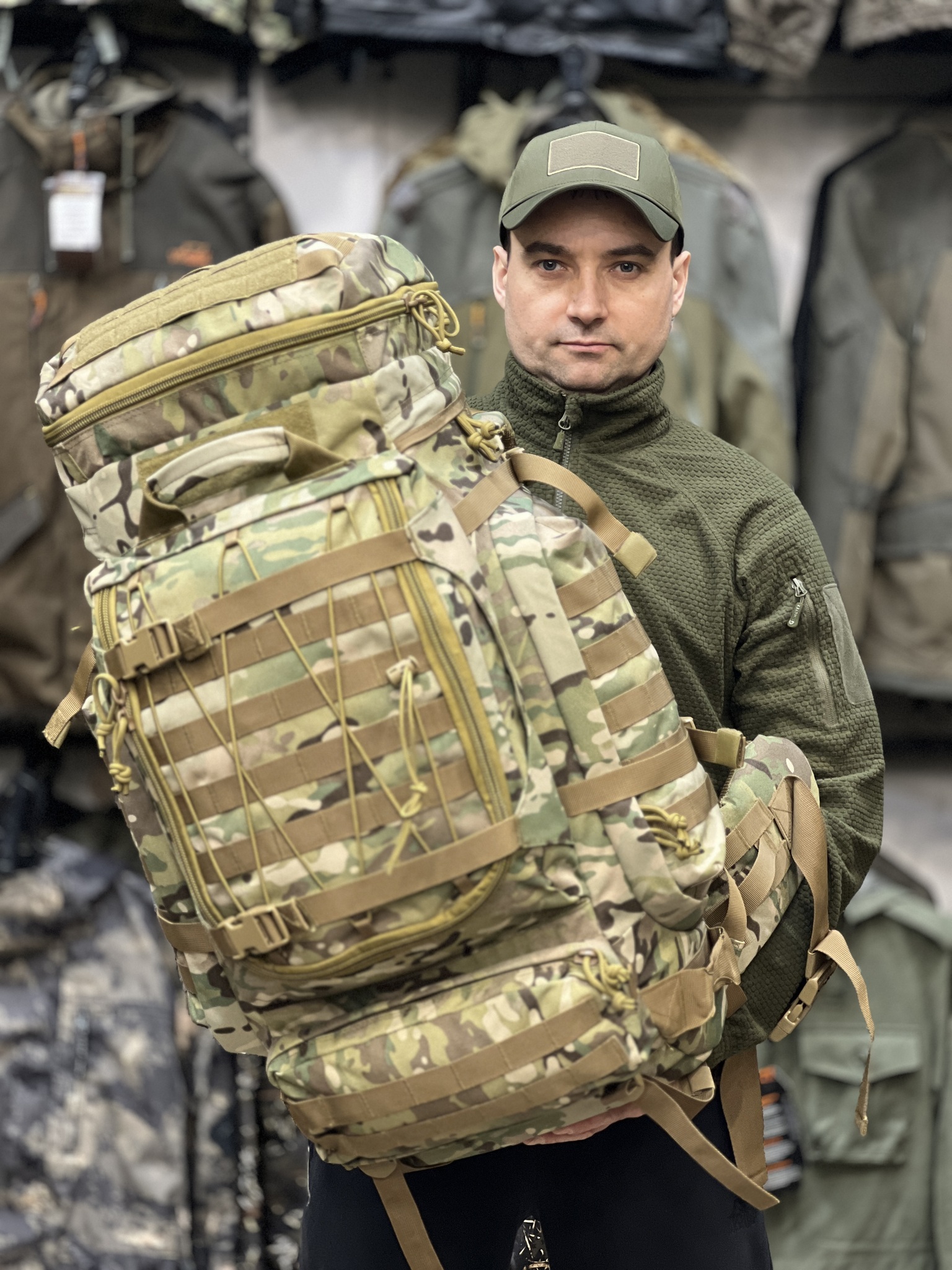 Рюкзак рейдовый 7.62, 100 л, Мультикам