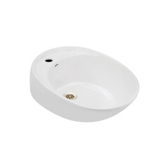 Jaquar VGS-WHT-81931N Раковина, Jaquar, Vignette, шгв 600*385*195, отверстия для смесителя-1, цвет-белый фото