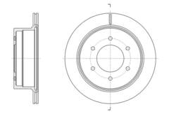 Диск тормозной вентилируемый G-brake  GR-21593