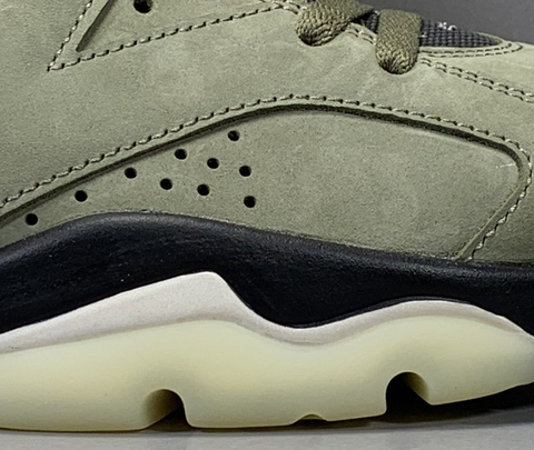 Travis Scott x Air Jordan 6 'Medium Olive' 
