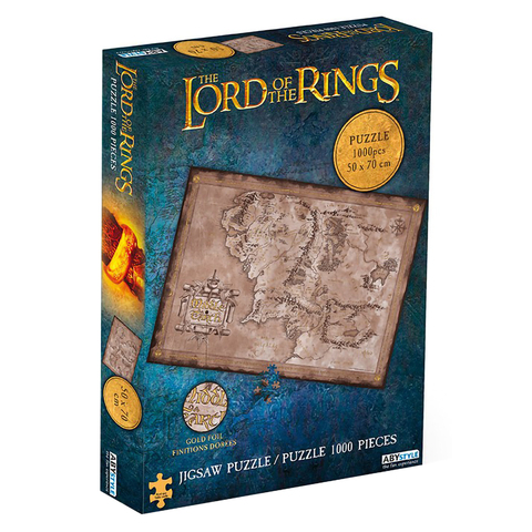 Пазл Lord of the Rings Jigsaw puzzle 1000 pieces Middle Earth