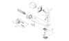 GROHE Allure Brilliant 19783AL0 Смеситель для раковины встраиваемый