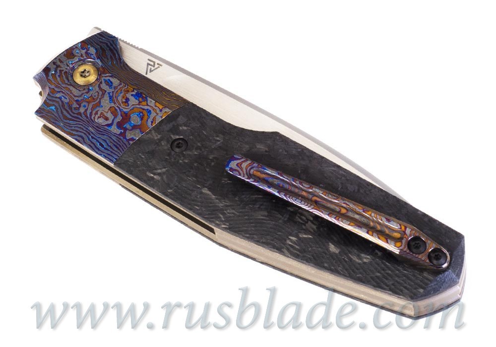 Set 5 pcs CKF/Philippe Jourget collab FIF20 Ti-CF-B-Zi - фотография 