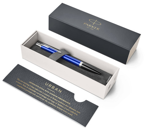 Ручка шариковая Parker Urban Core K309 Nightsky Blue CT (1931581)