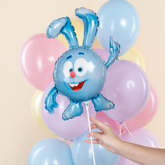 Шар К Мини-Фигура, Смешарики, Крош, 17''/43 см, 5 шт.