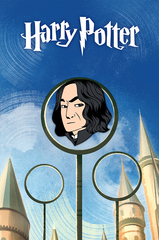 Металлический пин "Harry Potter: Snape"