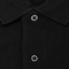 Поло мужское Seidensticker Slim Fit 01.699530-39 чёрное, короткий рукав