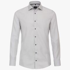 Сорочка мужская Venti Modern Fit 134023600-700 из фактурной ткани оливково-серая