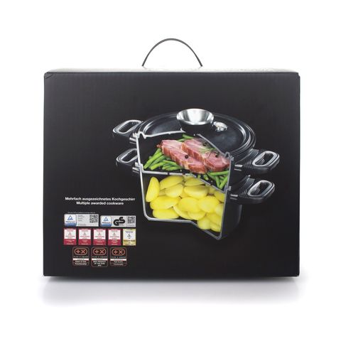 Пароварка 24 см AMT Frying Pans арт. AMT1424-SET