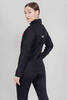 Женский утепленный разминочный костюм Nordski Base Premium black-pink - 4