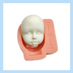 1458-XL Молд силиконовый лицо детское 