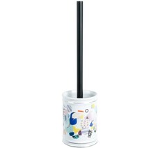 Fixsen Art FX-620-5 Туалетный ершик напольный, цвет: белый, чёрный фото