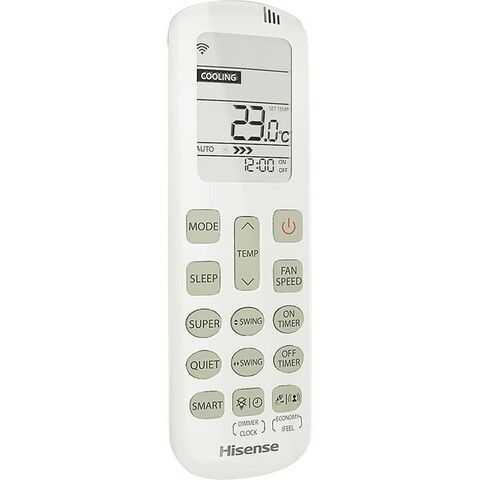 Сплит-система инверторного типа Hisense AS-24UW4RBTKB00 WI-FI Zoom DC Inverter