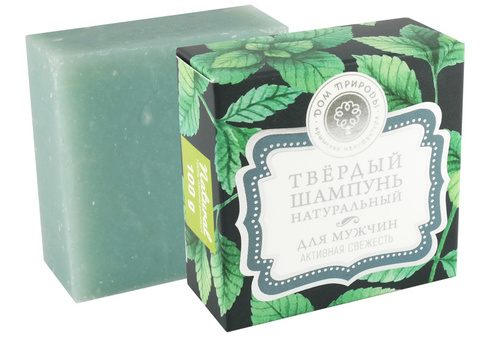 МДП Твердый шампунь АКТИВНАЯ СВЕЖЕСТЬ, 90г