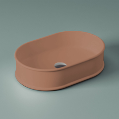 ArtCeram Atelier ATL002 40 00 Раковина настольная, 60x40, цвет: tortora фото