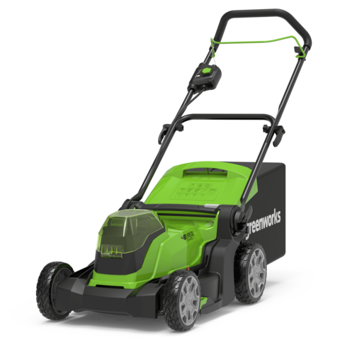 Аккумуляторная газонокосилка Greenworks G24X2LM41, 24+24v (48v), 41 см, (2512607), без АКБ и ЗУ