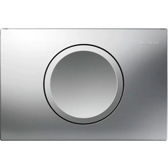 Geberit Delta 115.109.46.1 Смывная клавиша, смыв/стоп, матовый хром фото