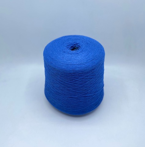 Cariaggi (пр.Италия), art.Cashmere,2/28 1400м/100гр,100%Кашемир, цвет-Ярко-синий, арт.30126