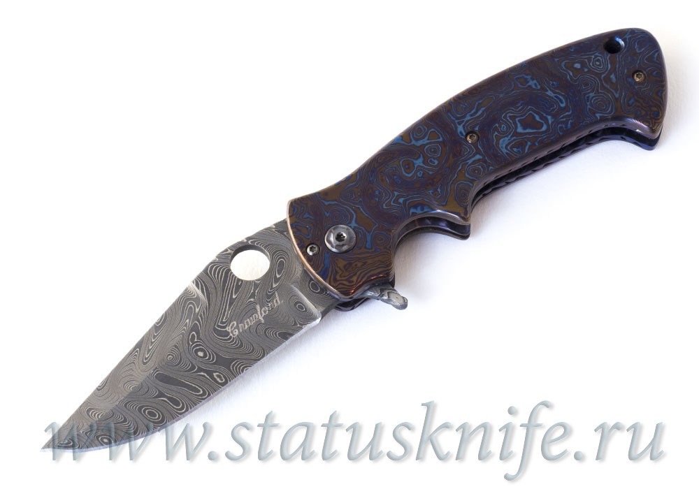 Нож Crawford Kasper Gentleman Full Dress Timascus
